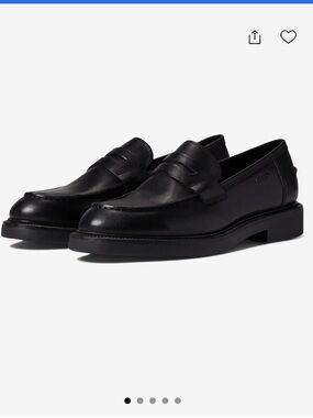 VAGABOND Alex Loafers in Black Size 36 EUC